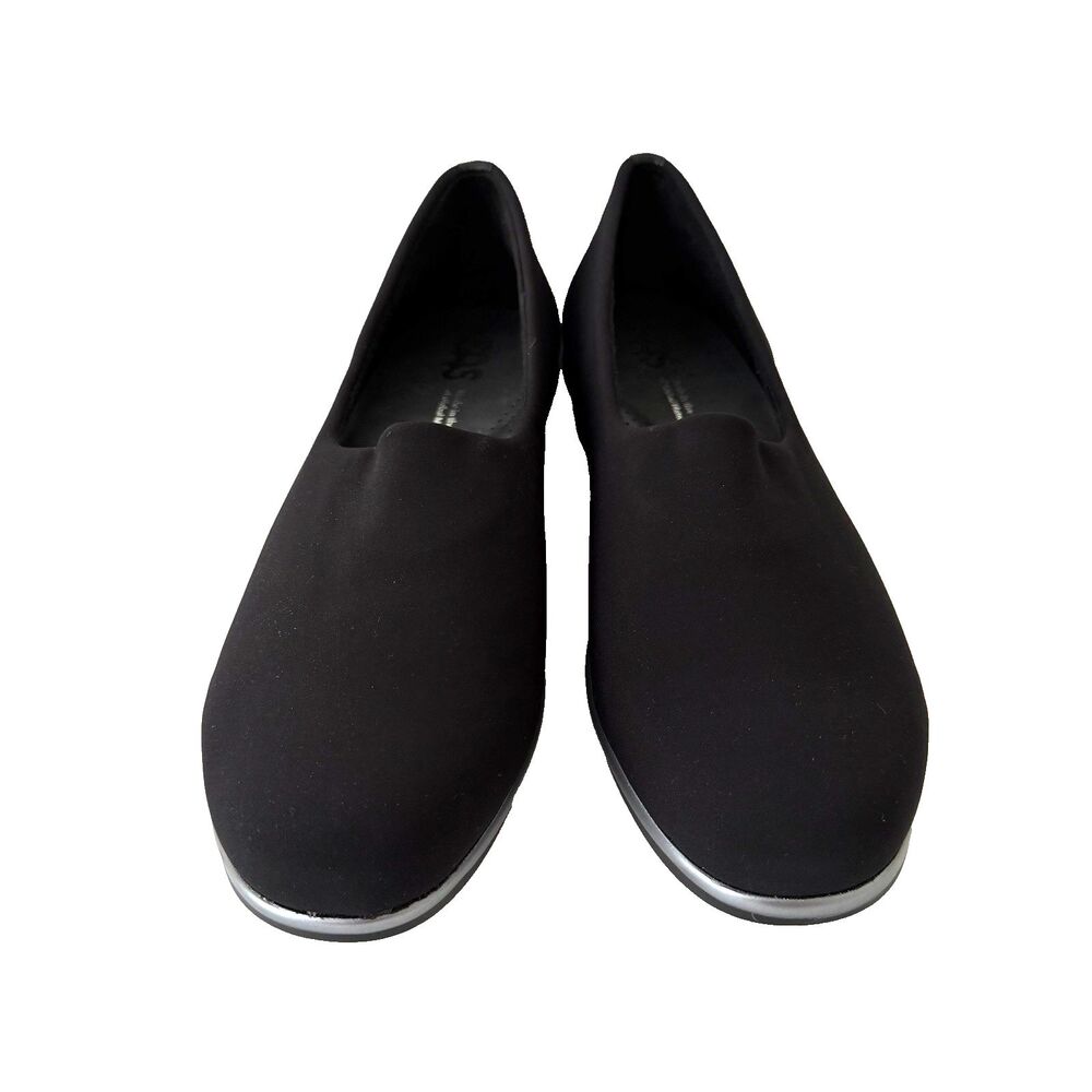 SAS Tripad Comfort Black Bliss Womens Loafer Sz 9M Slip On Wedge Shoes USA - Picture 2 of 7